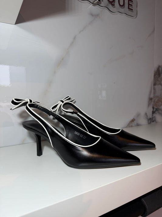 Slingbacks - Black
