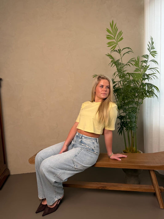 Croptop - Yellow