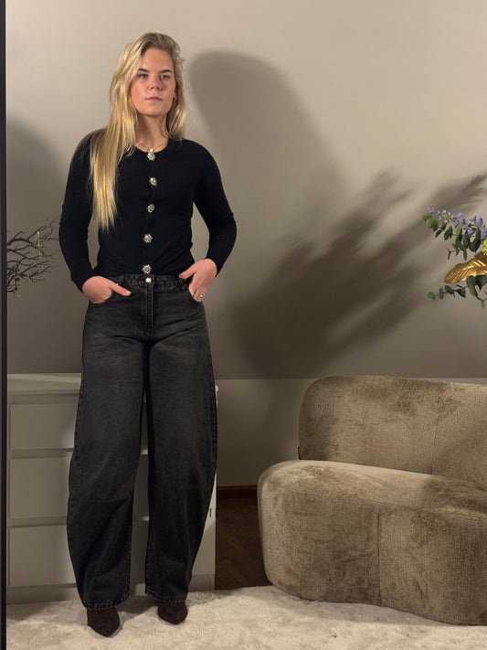 Balloon jeans - Black
