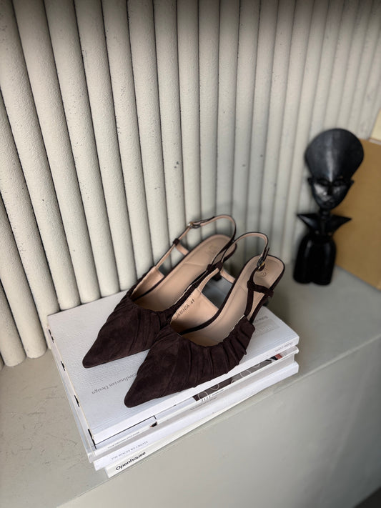 Slingbacks - Chocolate