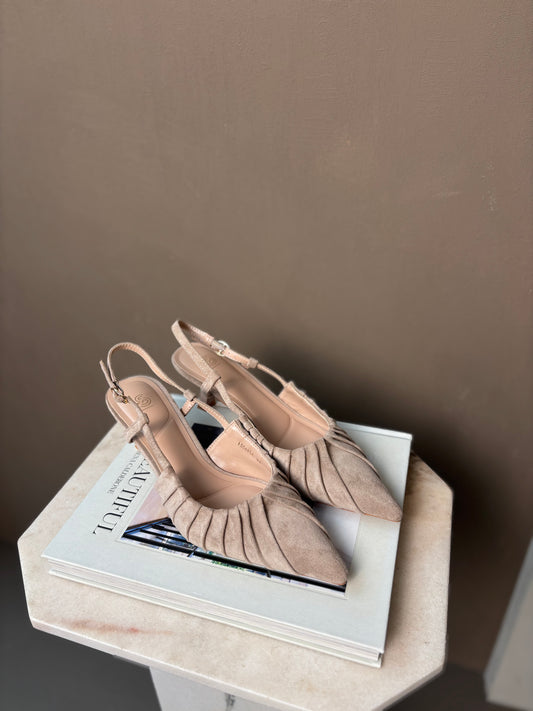 Slingbacks - Beige