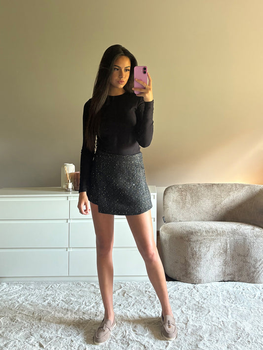 Longsleeve Top - Zwart
